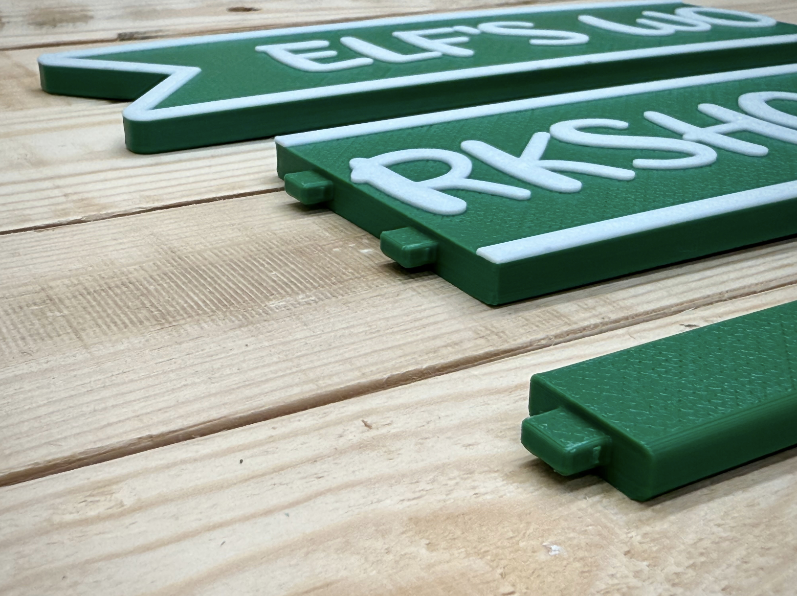 Elf Workshop Sign